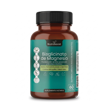 NUTRABOOST Bisglicinato de magnesio | 1 FRASCO